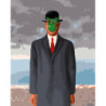 PINTAR POR NUMEROS EL HIJO DEL HOMBRE MAGRITTE ALEX BOG SG-0370