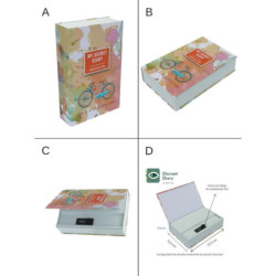 CAJA FUERTE CON COMBINACION RIDE YOUR LIFE ALEX BOG JS-1001 UNIDAD