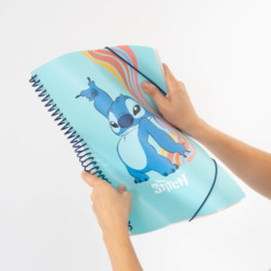 CARPETA ESCAPARATE DEC A4 30 FUNDAS ERIK DISNEY STITCH WAVES CFA407