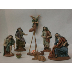 ANUNCIATA LIENZADA 14CM              710 ^