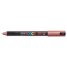 MARCADOR UNI-BALL POSCA PC-1MR PUNTA EXTRA FINA 0,7MM ROJO METALICO -M15-