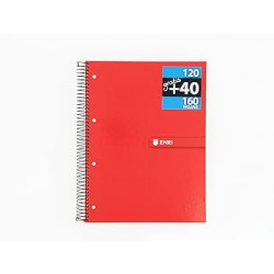 CUADERNO ENRI EUROPEAN 120H + 40H 5*5 60G  TE 100430093