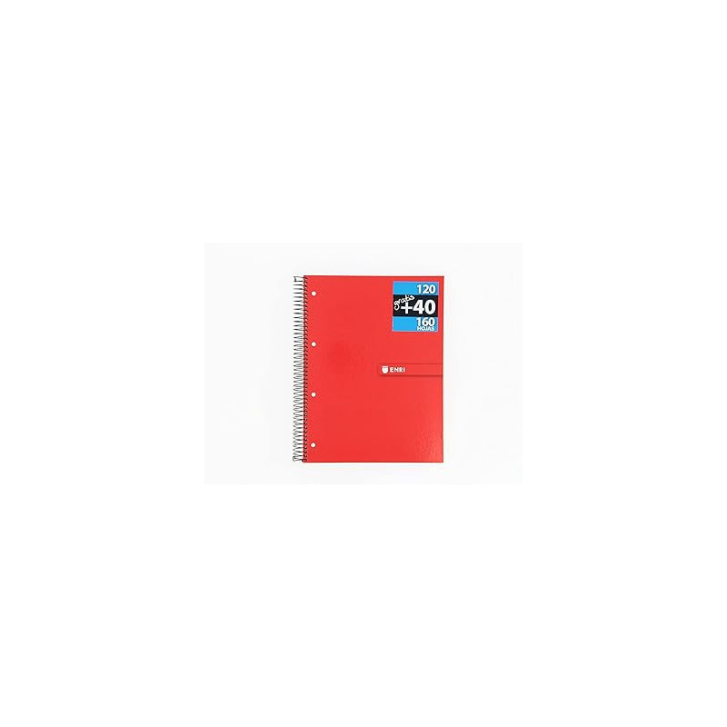 CUADERNO ENRI EUROPEAN 120H + 40H 5*5 60G  TE 100430093