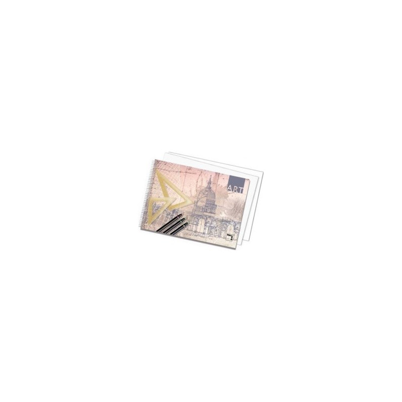 BLOC DIBUJO PACSA ART 140G FOLIO PROLONGADO LISO CON 2TAL 18849