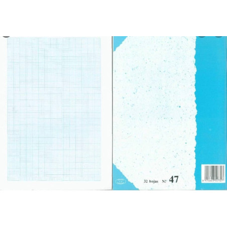 LIBRETA EDELVIVES  Nº 47 A-4  32H ^