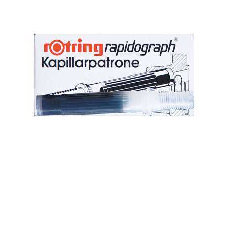 TINTA CHINA ROTRING CARTUCHO CAJA 5