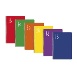 CUADERNO ESCOLOFI ESPIRAL FL 100H 3*3*9