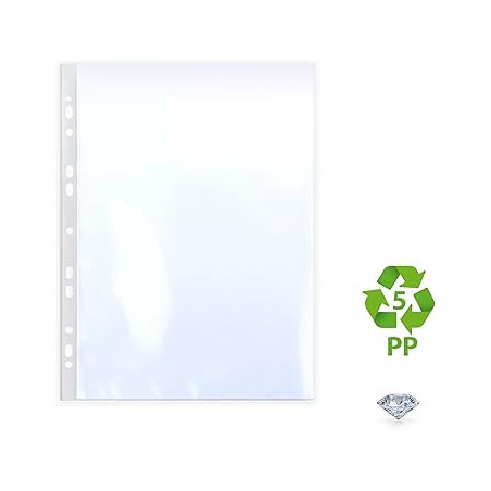 FUNDA FOLIO MULTITALADRO OFFICE BOX PTE 10U 80 MICRAS 49810