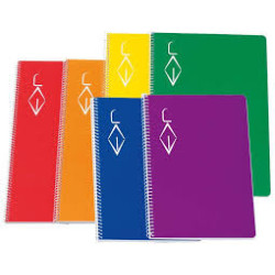 CUADERNO ESCOLOFI ESPIRAL FL 100H MONTESORI 5