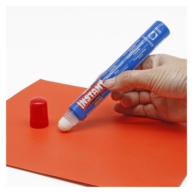 PEGAMENTO INSTANT CLASSIC TRANSPARENTE LIQUIDO 50ML APLICADO ESPONJA UNIDAD 33901