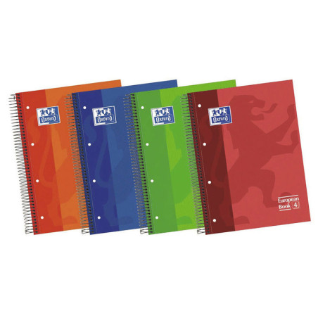 CUADERNO EUROPEAN ENRI OXFORD SCHOOL TE A-5 120H 5*5 100430182