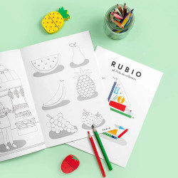 CUADERNO DE COLOREAR PINTACOLOR RUBIO Nº 1