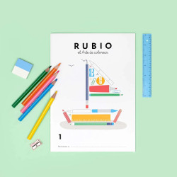 CUADERNO DE COLOREAR PINTACOLOR RUBIO Nº 1