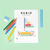CUADERNO DE COLOREAR PINTACOLOR RUBIO Nº 1