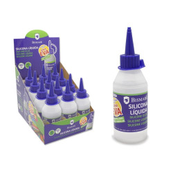 PEGAMENTO BISMARK SILICONA LIQUIDA 100ML PARA GOMA EVA POESSA 327082 UNIDAD