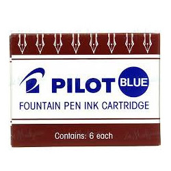 TINTA CARTUCHO PILOT IC-50 AZUL CAJA 6U