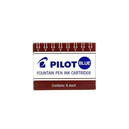 TINTA CARTUCHO PILOT IC-50 AZUL CAJA 6U
