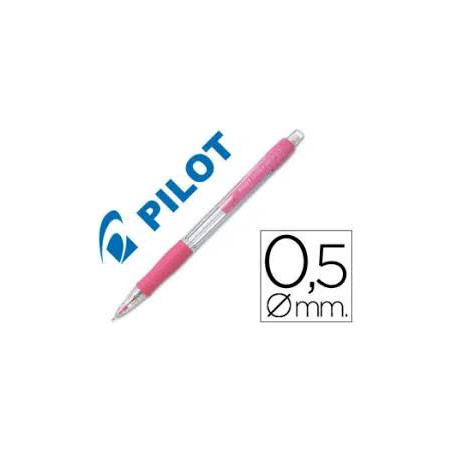 PORTAMINAS 0,5MM PILOT H-185 ROSA C/12U
