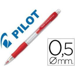 PORTAMINAS 0,5MM PILOT H-185 ROJO C/12U