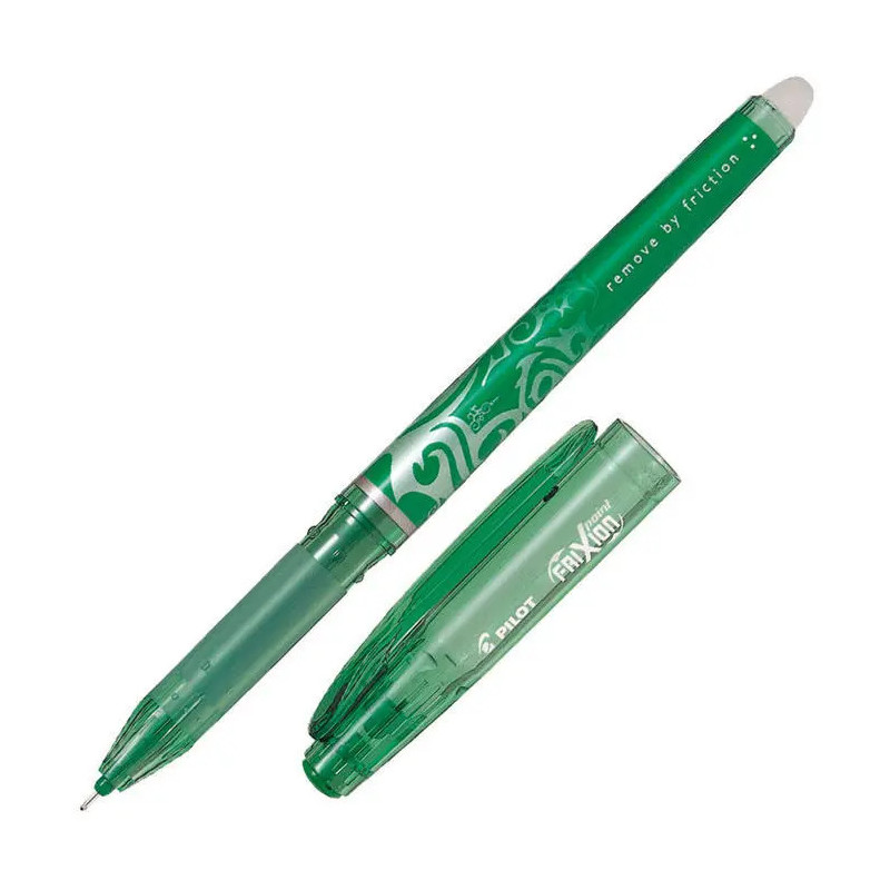 BOLIGRAFO PILOT FRIXION POINT BORRABLE VERDE C/12U