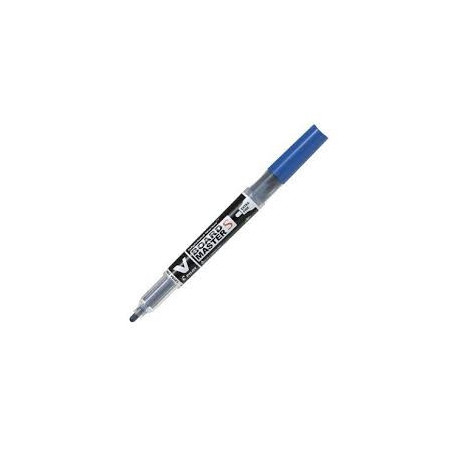 ROTULADOR PILOT PIZARRA BLANCA V BOARD MASTER S EXTRAFINO AZUL RECARGABLE C/10U