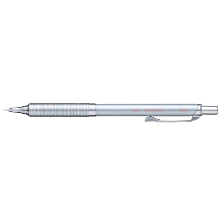 PORTAMINAS PENTEL ORENZ METAL 0,7 PLATA PP1007GZX