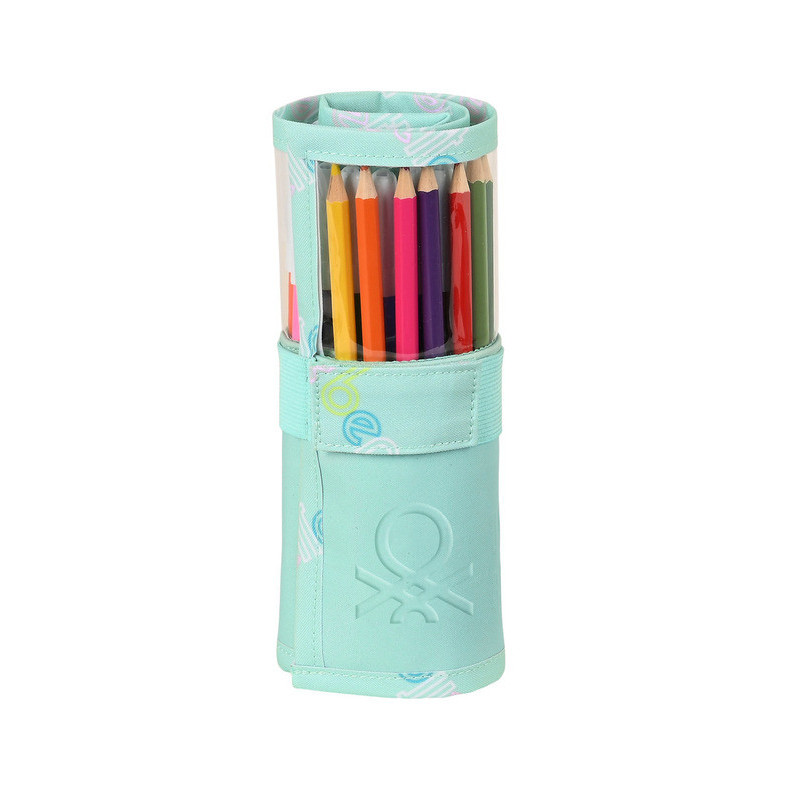 ESTUCHE CREMA ENROLLABLE 27 PCS. BENETTON "WORLD" 412251786 20*7 SAFTA22