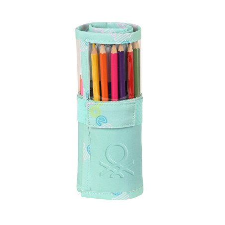 ESTUCHE CREMA ENROLLABLE 27 PCS. BENETTON "WORLD" 412251786 20*7 SAFTA22
