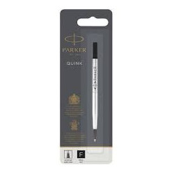 RECAMBIO ROTULADOR PARKER ROLLER FINO NEGRO 1950321 BLISTER