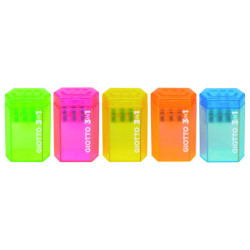 SACAPUNTAS GIOTTO 3 EN 1 CLIP. DISPLAY 30u.(PR.XUD)