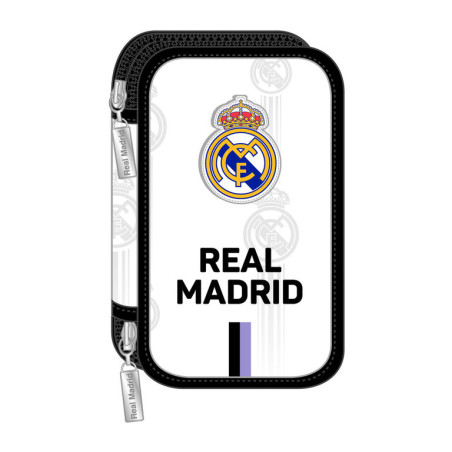 PLUMIER DOBLE PQÑO 28 PCS REAL MADRID 1ª EQUIP. 22/23 SAFTA23 ENERO 412254854
