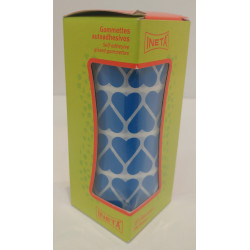 ETIQUETAS INETA GOMETS ROLLO CORAZONES Y LAGRIMAS 16/9MM AZUL 2062