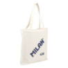 BOLSO SHOPPER C/CREMALLERA MILAN SINCE 1918 BEIGE 62102SNCBG
