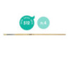 PINCEL MILAN 512 PELO CERDA CHUNKING REDONDO PARA OLEO SERIE 512 Nº 4 UNIDAD