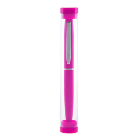 BOLIGRAFO BOLSIN ALUMINIO COLOR FUCSIA C/ESTUCHE 4545/11 DISPLAST