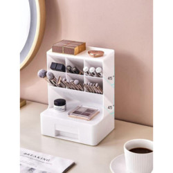 ORGANIZADOR SOBREMESA HORIZONTAL 1 CAJON BLANCO ALEX BOG KW-014