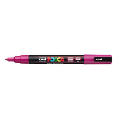 MARCADOR UNI-BALL POSCA PC-3M PUNTA REDONDA 0,9-1,3MM FUCSIA -11-