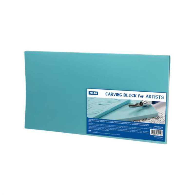 VINILO PARA GRABADO LINOLEO 15*28*0,6 GRANDE MILAN GPM2801506