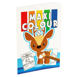 CUADERNO PINTACOLOR EUROPRICE MAXI COLOUR 1-2-3-4 PI-1834 4MOD