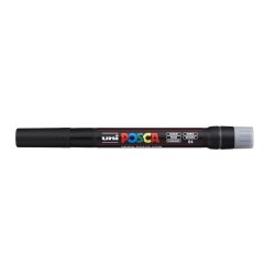 MARCADOR UNI-BALL POSCA PCF-350 PUNTA PINCEL NEGRO -24-