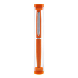 BOLIGRAFO BOLSIN ALUMINIO COLOR NARANJA C/ESTUCHE 4545/07 DISPLAST