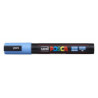 MARCADOR UNI-BALL POSCA PC-5M PUNTA REDONDA 1,8-2,5MM AZUL CIELO -48-