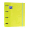 CARPEBLOC RINGBOOK A4 4A ENRI OXFORD SCHOOL TOUCH VERDE LIMA C/RECAMBIO 100H 5 COL 400136662