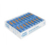 PLASTILINA JOVI BABY CAJA UNICOLOR 18 PASTILLAS COLOR AZUL 370/12