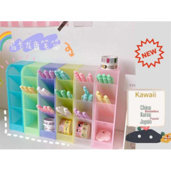 ORGANIZADOR VERTICAL 4 PISOS ESTRECHO 5 COLORES SURTIDOS KW-006 ALEX BOG