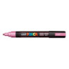 MARCADOR UNI-BALL POSCA PC-5M PUNTA REDONDA 1,8-2,5MM ROSA METALICO -M13-