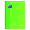 CUADERNO ENRI OXFORD SCHOOL EUROPEAN A-4  80H HZTAL VERDE MANZANA 400118238