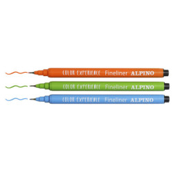 ROTULADOR ALPINO COLOR EXPERIENCE FINELINER 24 COLORES AR001039 UNIDAD