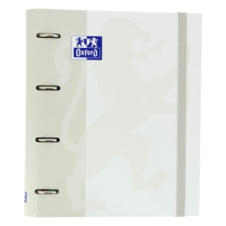 CARPEBLOC RINGBOOK A4 4A ENRI OXFORD SCHOOL CLASSIC BLANCO C/RECAMBIO 100H 5 COL 400132987