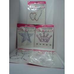PLANTILLA STRASS TRANSFER PAMPY CAMISETA  C/BRILLANTES POESSA 322451 ^